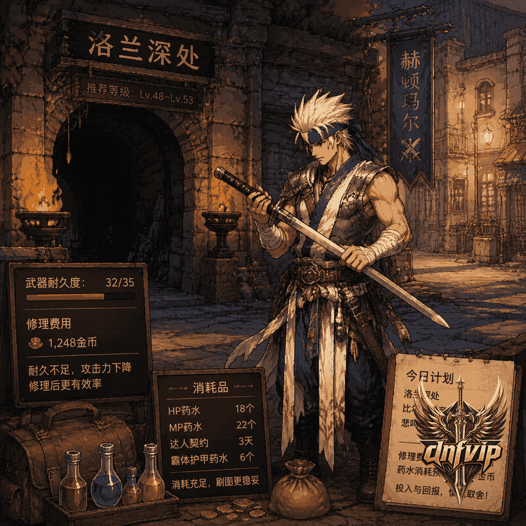 dnf白手60版本怎么玩