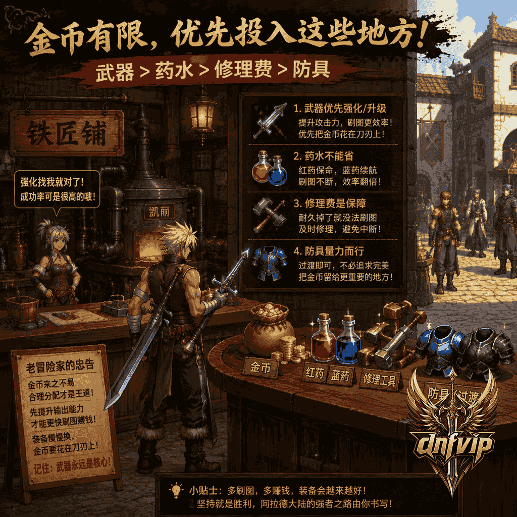 dnf怀旧服装备养成攻略