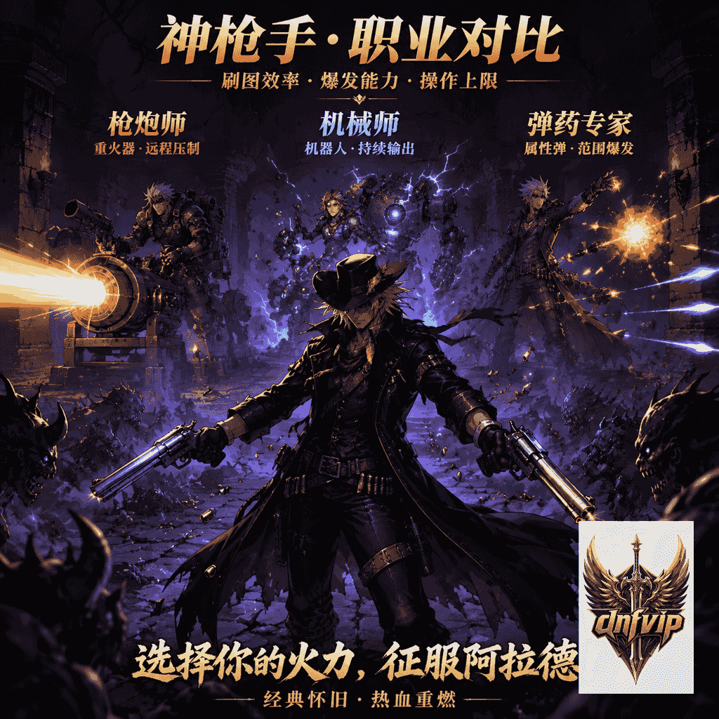 职业介绍：dnf男漫游怀旧服刷图强度与神枪手职业对比