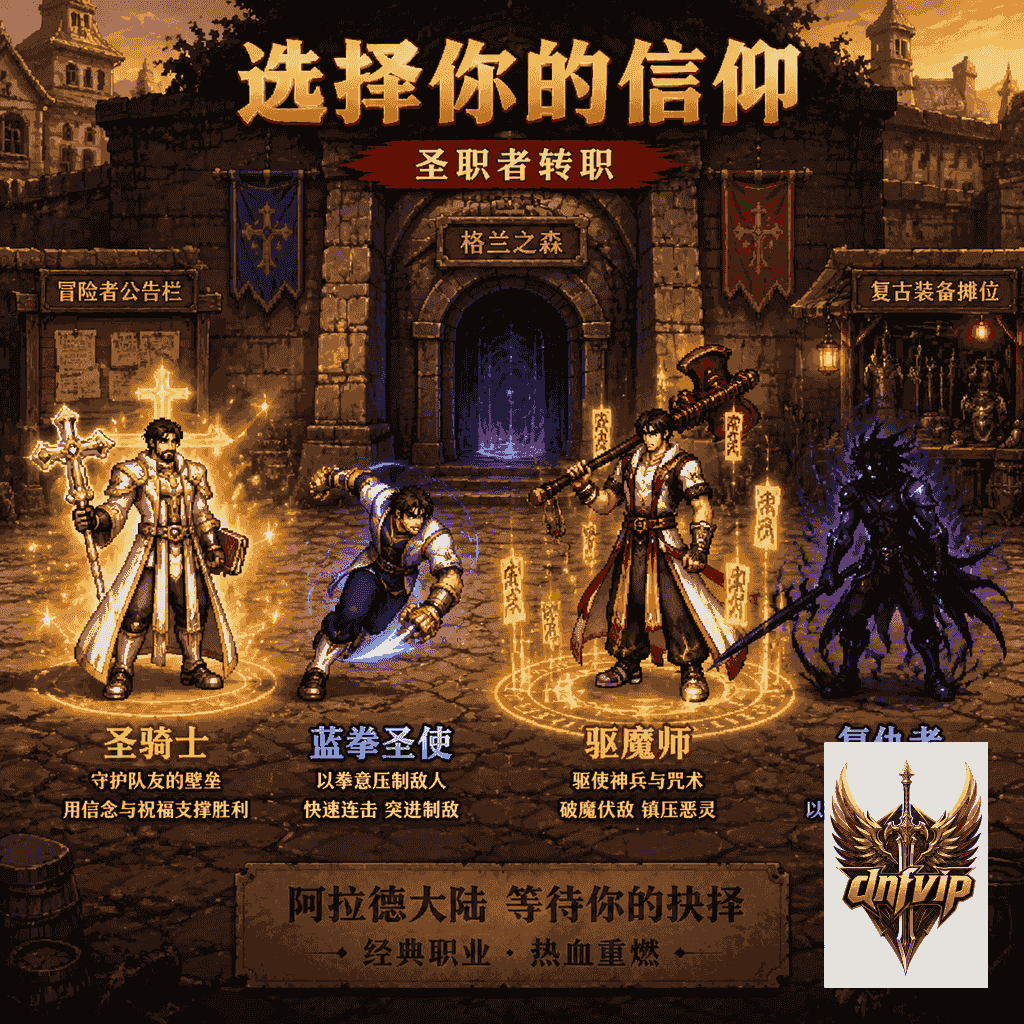 dnf复古服圣职者哪个职业好