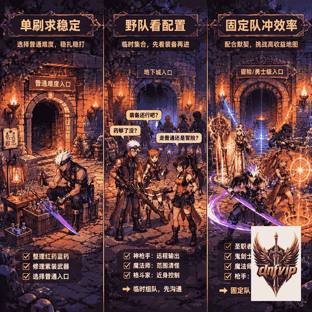 中后期副本中高经验图与省药图的取舍