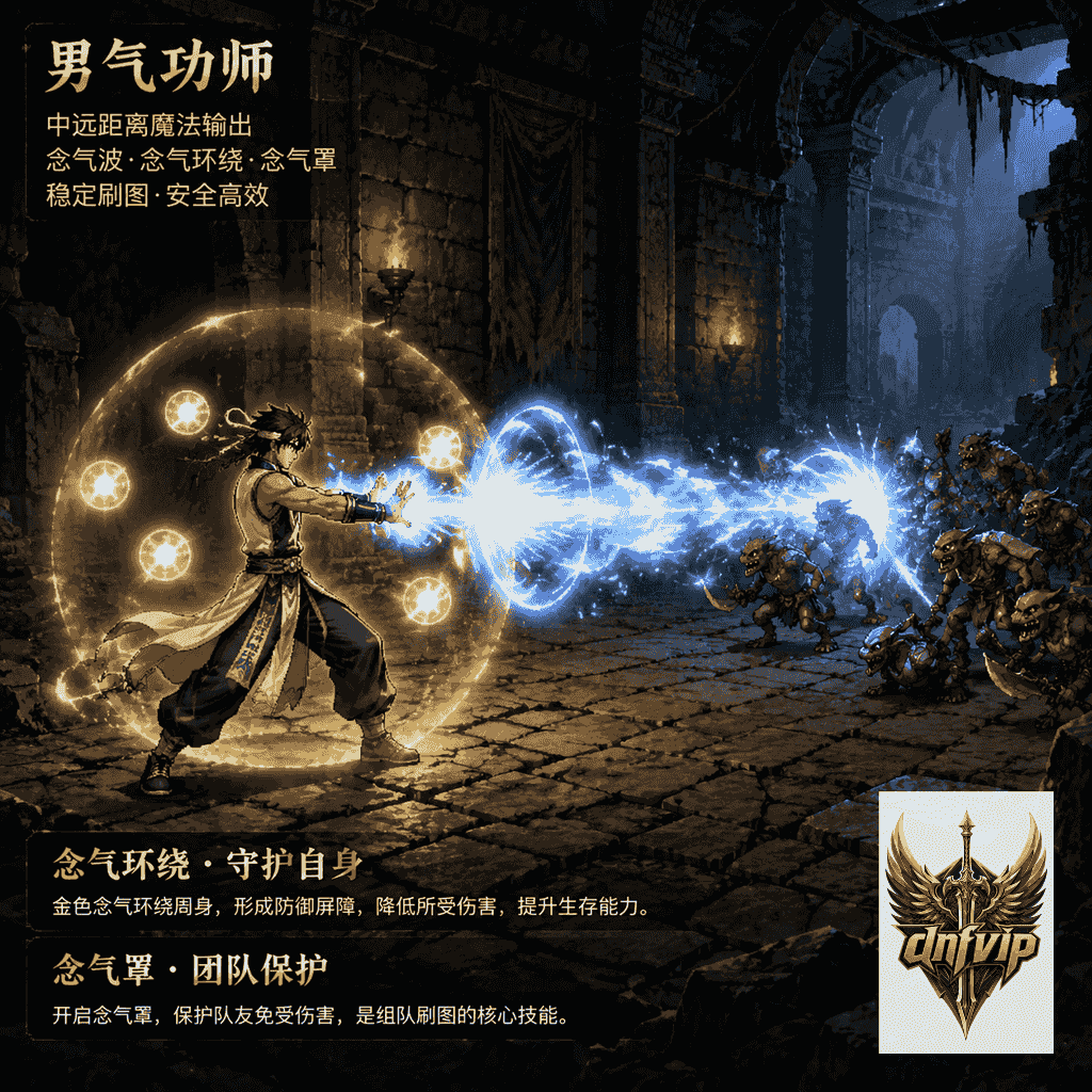 dnf怀旧服男气功师60版本前期加点怎么选